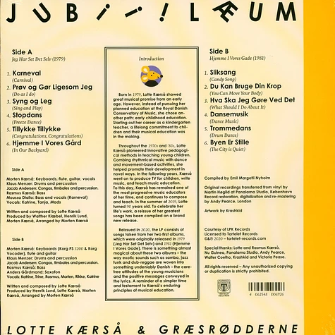 Lotte Kaersa & Graesrodderne - Jubiiilaeum