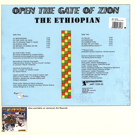 Ethiopian - Open The Gate Of Zion