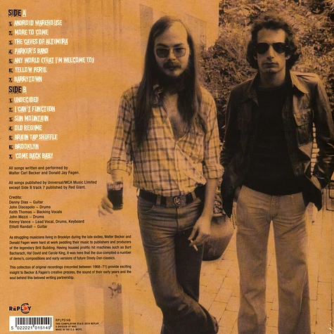 Becker & Fagen - Brill Building: Best Of The Original Recordings 1968-71