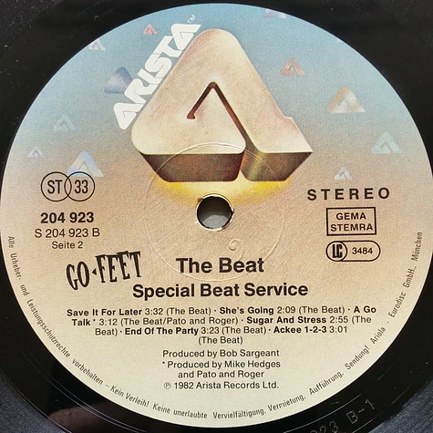 The Beat - Special Beat Service