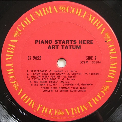 Art Tatum - Piano Starts Here