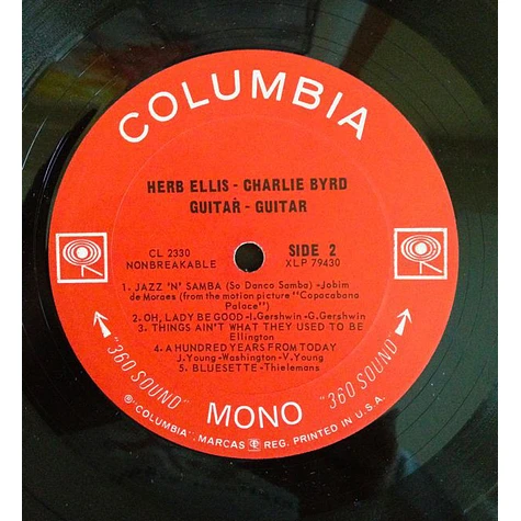 Herb Ellis, Charlie Byrd - Guitar/Guitar