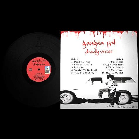 Gangsta Pat - Deadly Verses Black Vinyl Edition