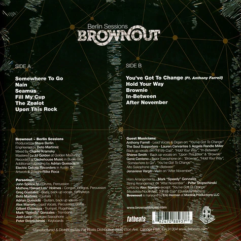 Brownout - Berlin Sessions