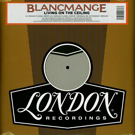 Blancmange - Living On The Ceiling Roman Flügel Remix