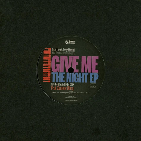 Juan Laya, Jorge Montiel & Los Charly's Orchestra - Give Me The Night EP