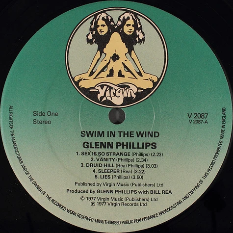 Glenn Phillips - Swim In The Wind