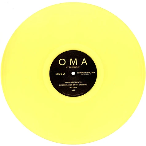 R Grunwald - Oma Translucent Yellow Vinyl Edition