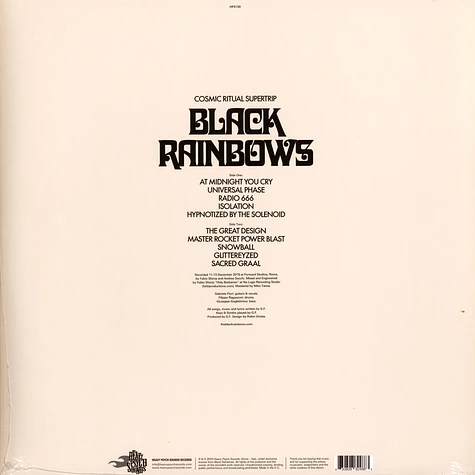 Black Rainbows - Cosmic Ritual Supertrip Black Vinyl Edition