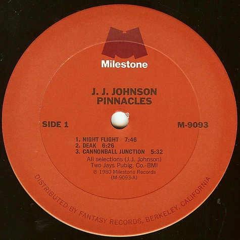 J.J. Johnson - Pinnacles