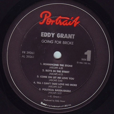 Eddy Grant - Going For Broke