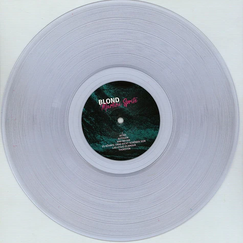Blond - Martini Sprite Crystal Clear Vinyl Edition