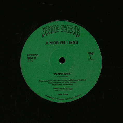 Junior Williams - Cash Maniac / Pennywise