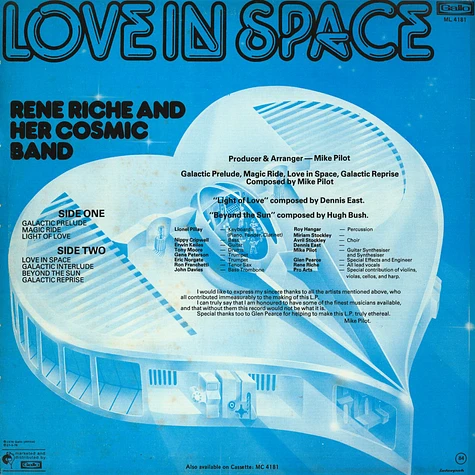 Rene Riche And Her Cosmic Band - Love In Space
