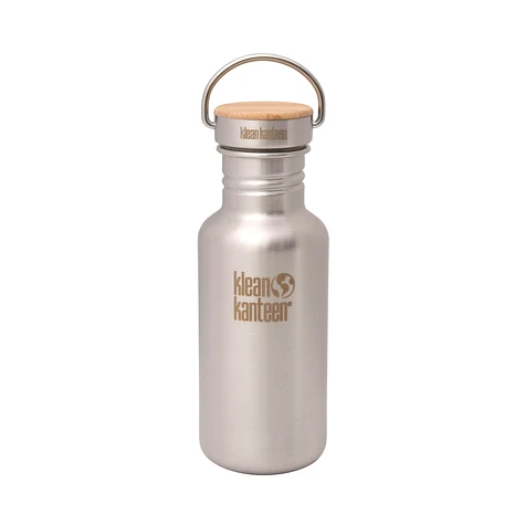 Klean Kanteen - 532 ml / 18 oz Kanteen Reflect (Bamboo Cap)-BS