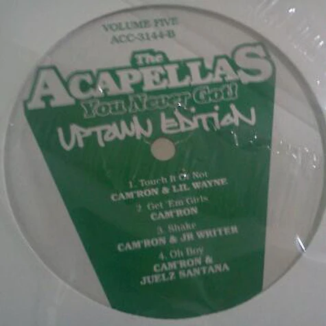 V.A. - The Acapellas You Never Got! Volume Five - Uptown Edition