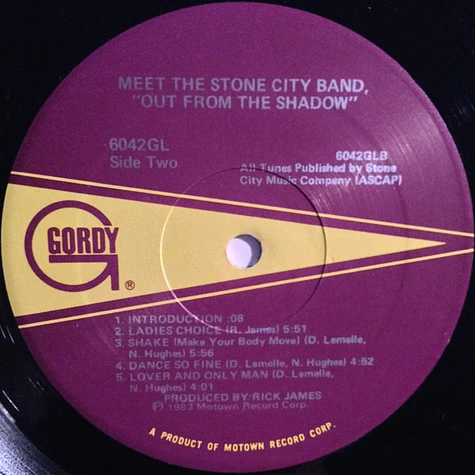 Stone City Band - Meet The Stone City Band, Out From The Shadow
