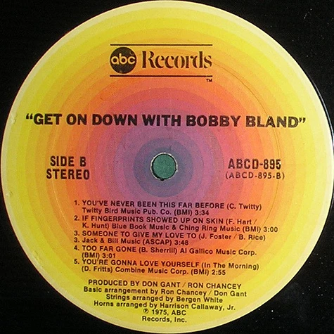 Bobby Bland - Get On Down With Bobby Bland