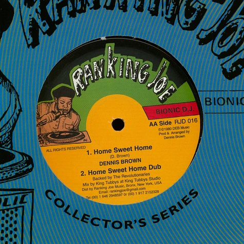 Dennis Brown / Ranking Joe - Home Sweet Home