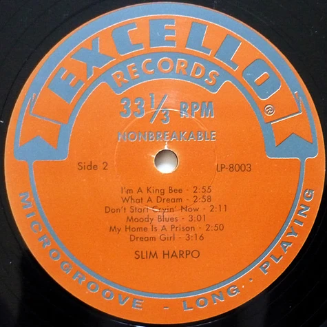 Slim Harpo - Sings "Raining In My Heart..."