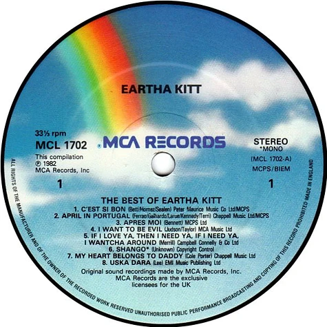 Eartha Kitt - The Best Of Eartha Kitt