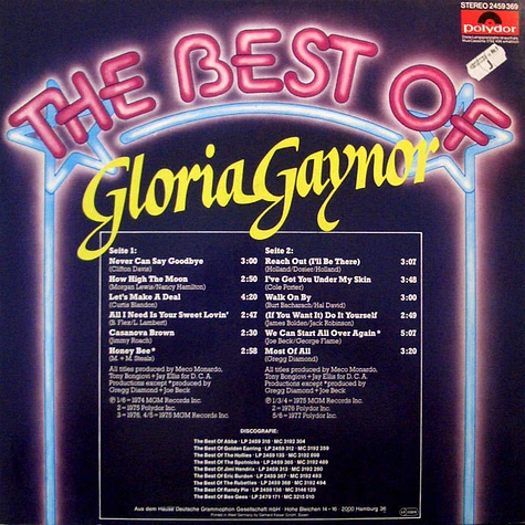 Gloria Gaynor - The Best Of Gloria Gaynor