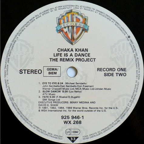Chaka Khan - Life Is A Dance - The Remix Project