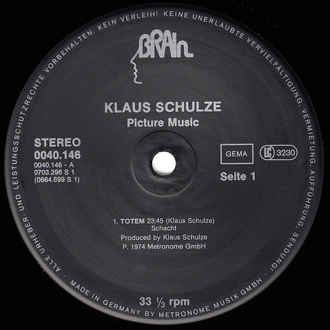 Klaus Schulze - Picture Music