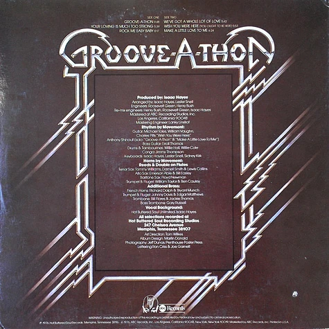 Isaac Hayes - Groove-A-Thon