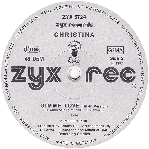 Christina - Gimme Love