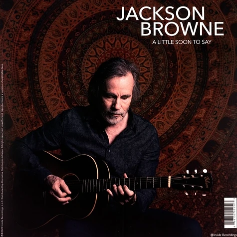 Jackson Browne - Downhill From Everywhere / A Little Soon To Say