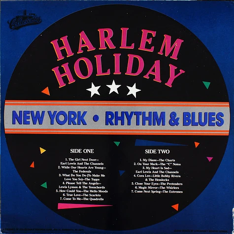 V.A. - Harlem Holiday : New York - Rhythm & Blues Volume Two