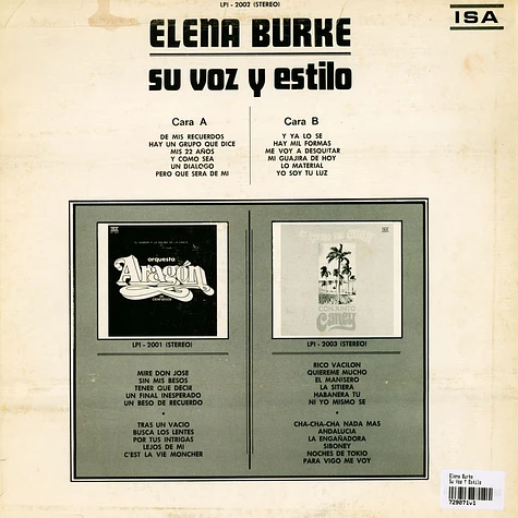 Elena Burke - Su Voz Y Estilo