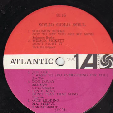 V.A. - Solid Gold Soul (America's Great Soul Singers)