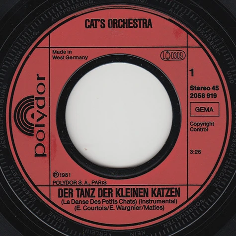 Cat's Orchestra - Der Tanz Der Kleinen Katzen