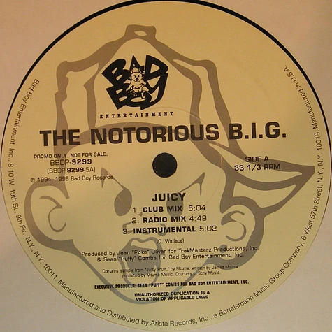The Notorious B.I.G. - Juicy / Niggas Bleed
