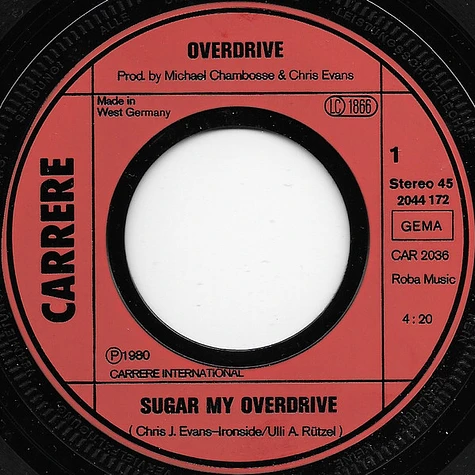Overdrive - Sugar My Overdrive