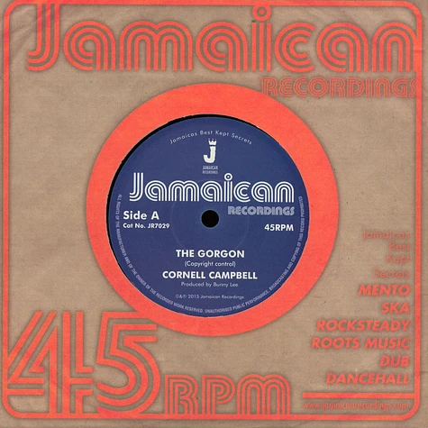 Cornell Campbell - The Gorgon / Version