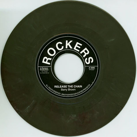 Barry Brown / Rockers All Stars - Release The Chain / Chains Dub Rhythm Asher & Trimble