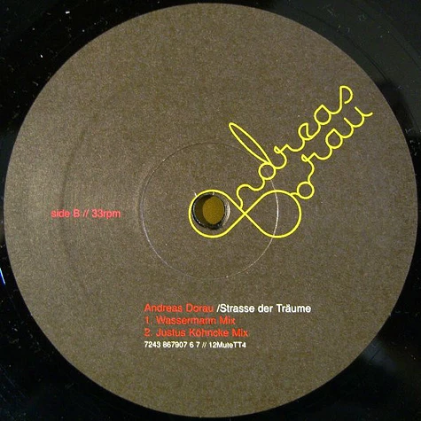 Andreas Dorau - Strasse Der Träume