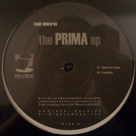 Todd Edwards - The Prima EP