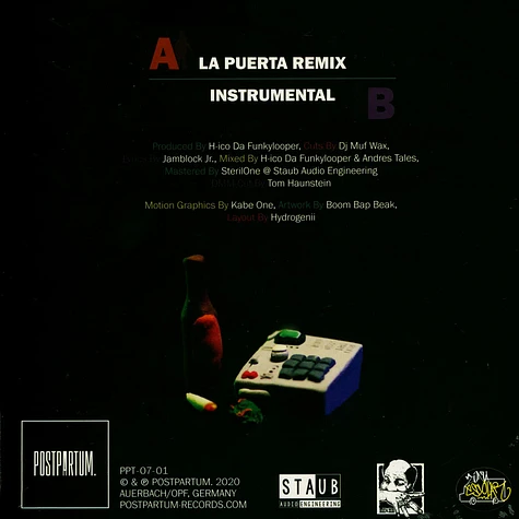 Jam Block Jr & Da Funkylooper - La Puerta (Remix)