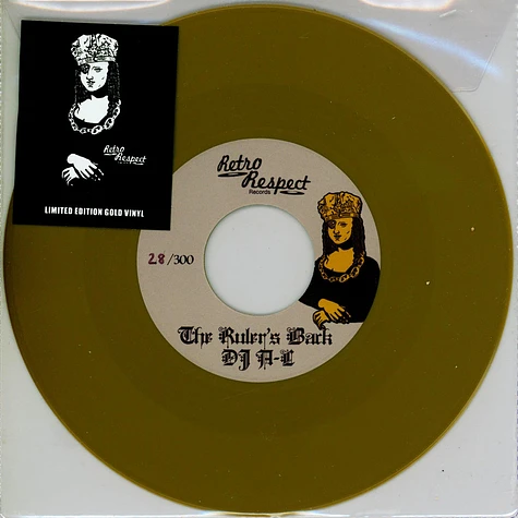 DJ A-L - The Ruler's Back Golden Vinyl Edition