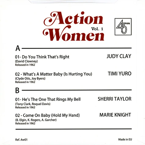 V.A. - Action Women Volume 1