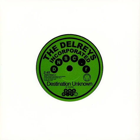 Delreys Incorporated & Oscar Wright - Destination Unknown / Fell In Love