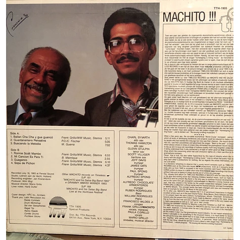 Machito - Machito And His Salsa Big Band