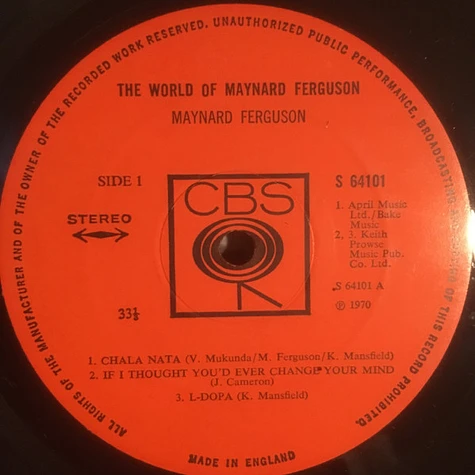 Maynard Ferguson - The World Of Maynard Ferguson