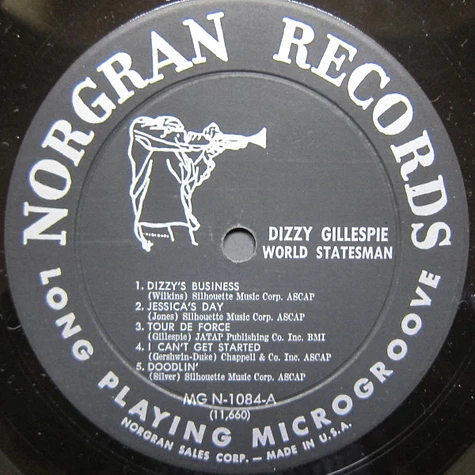 Dizzy Gillespie - World Statesman