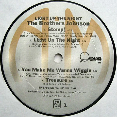 Brothers Johnson - Light Up The Night