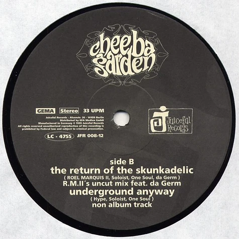 Cheeba Garden - The Return Of The Skunkadelic